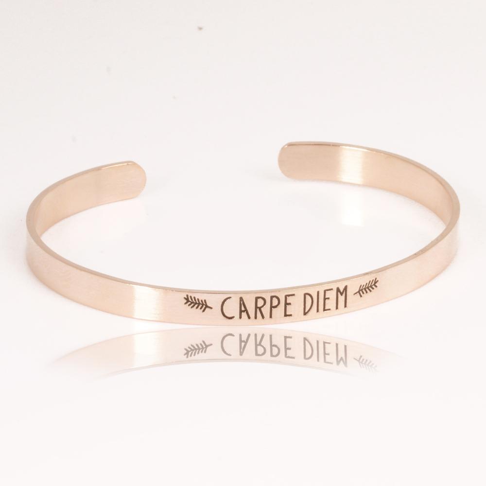 Seize The Day Mantra Bracelet