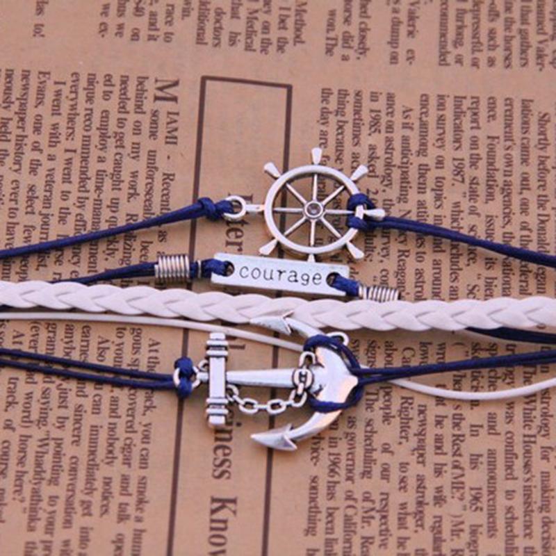 Courage Wrap Charm Bracelets