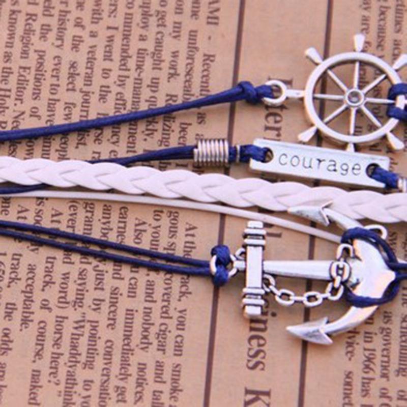 Courage Wrap Charm Bracelets