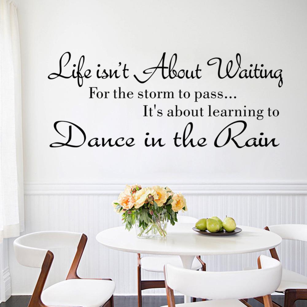 Dancing In The Rain Vinyl Decal Sticker