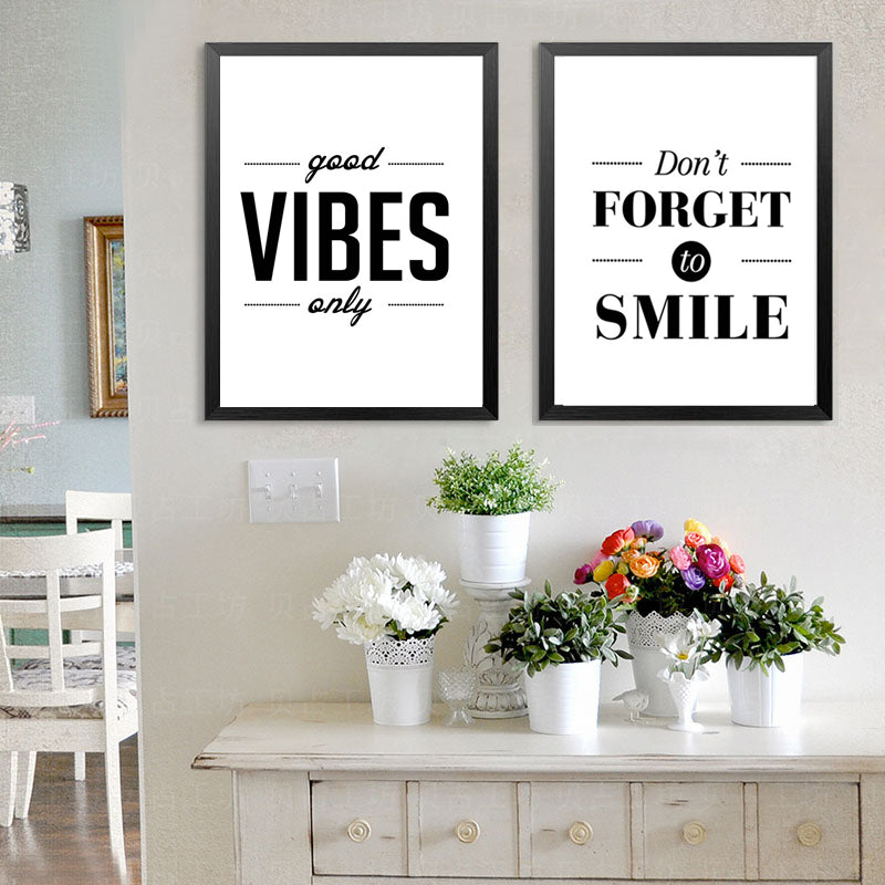 Nordic Minimalist Motivational Poster