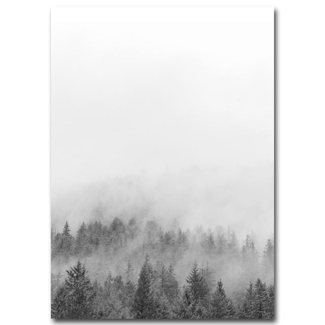 Landscape Nordic Style Canvas Poster