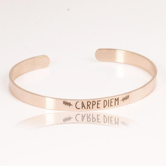 Seize The Day Mantra Bracelet