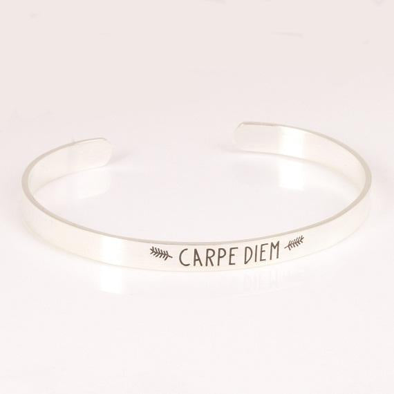 Seize The Day Mantra Bracelet